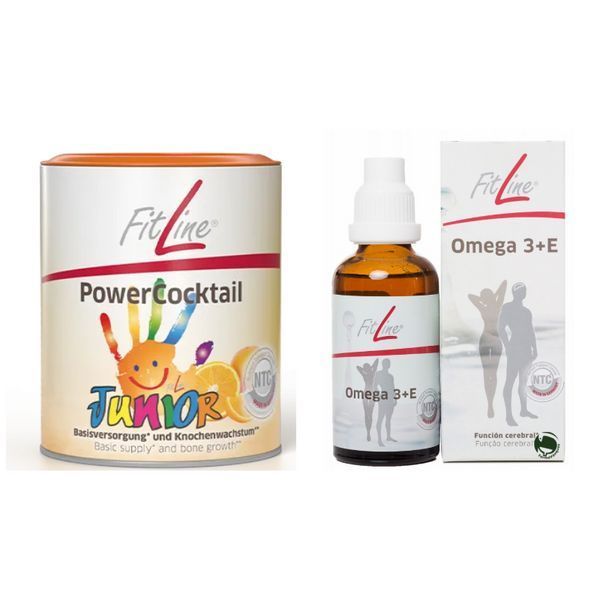 Набір FitLine Power Cocktail Junior + Omega 3+E для дітей купити оптом | ProHoRECa