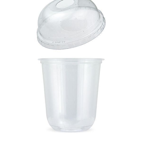 Стакан Bubble-Tea (18 oz) PET 550мл | Прозрачный &Oslash;=95мм 50 шт купить оптом | ProHoRECa